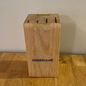 Wood Knife Block